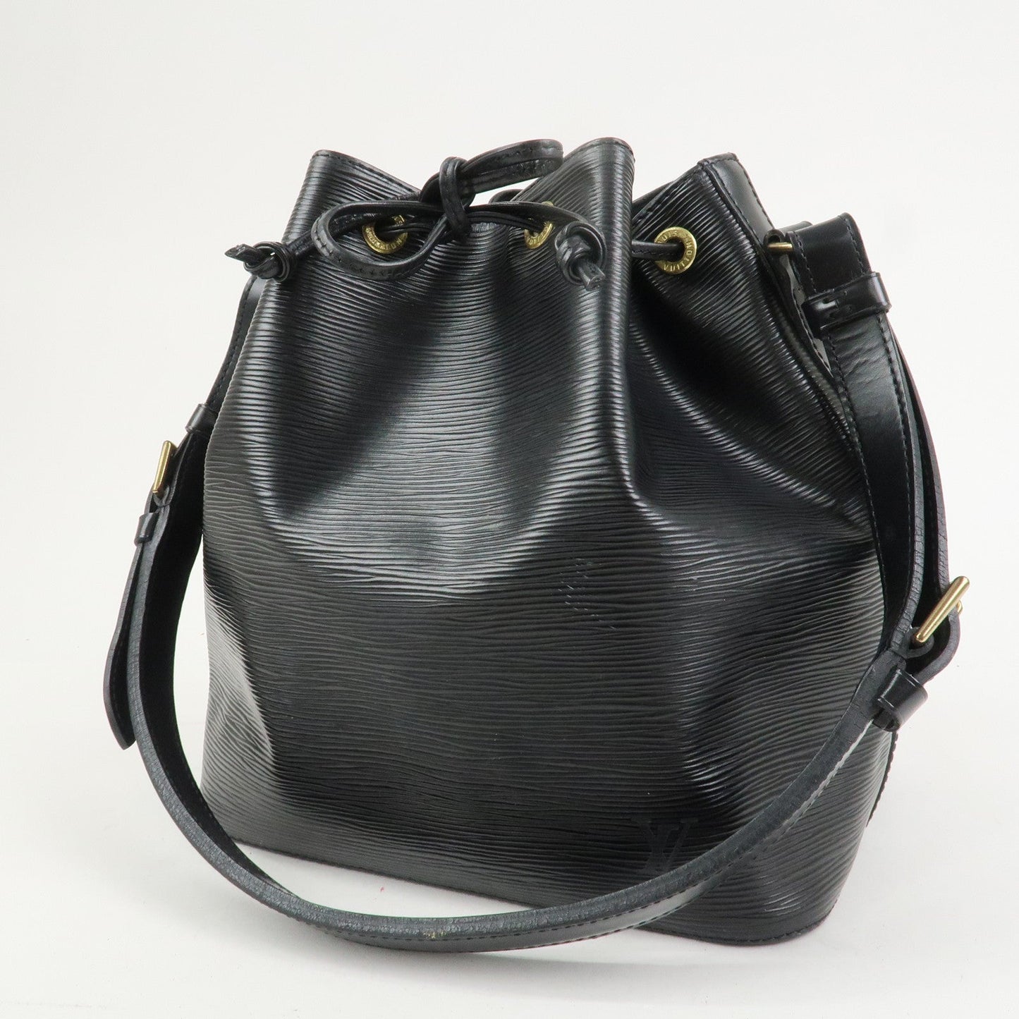 Louis Vuitton Epi Leather Petit Noe Shoulder Bag Noir Black M59012