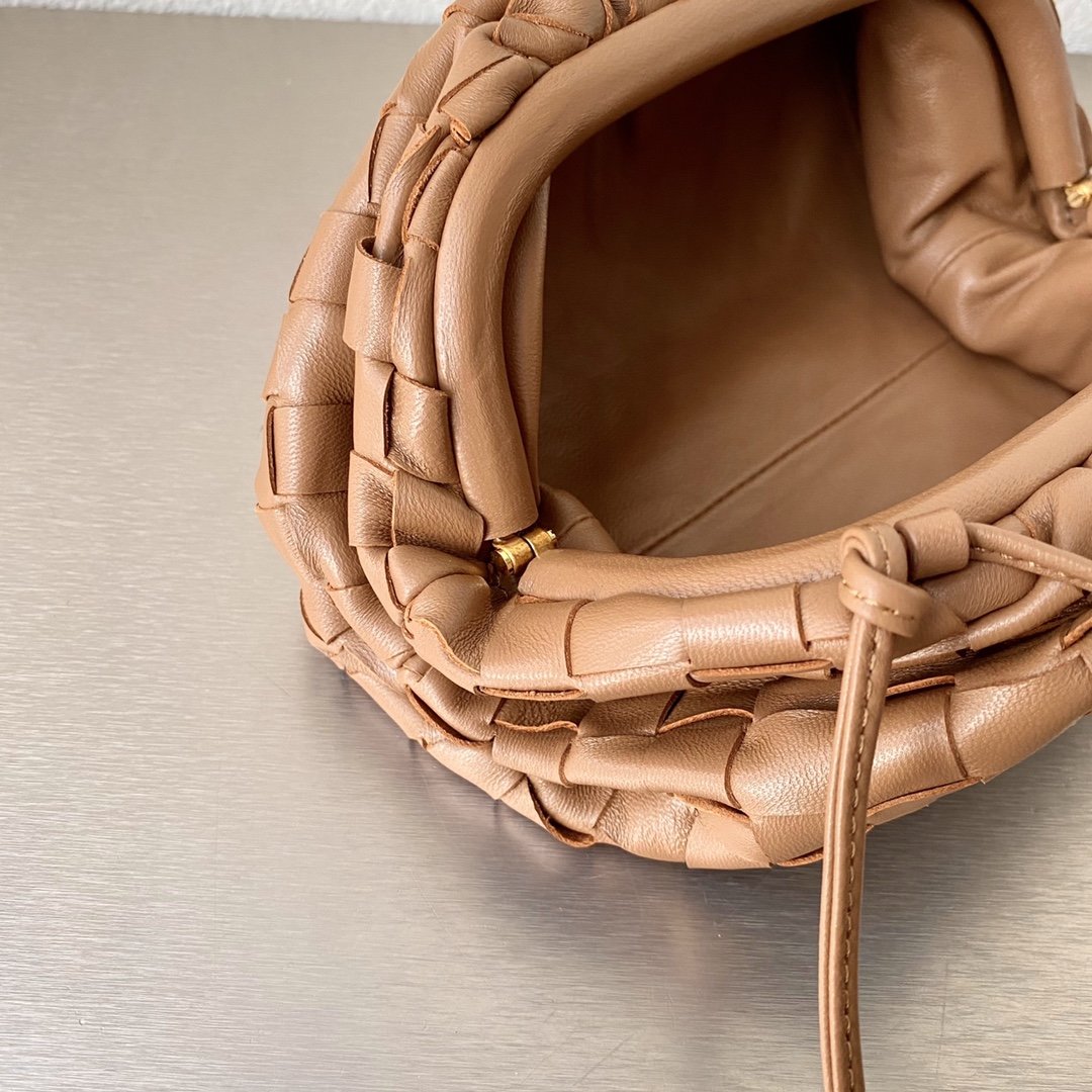 Top Quality Mini Pouch Caramel, For Women, Bags 8.6in/22cm 585852VCPP19850