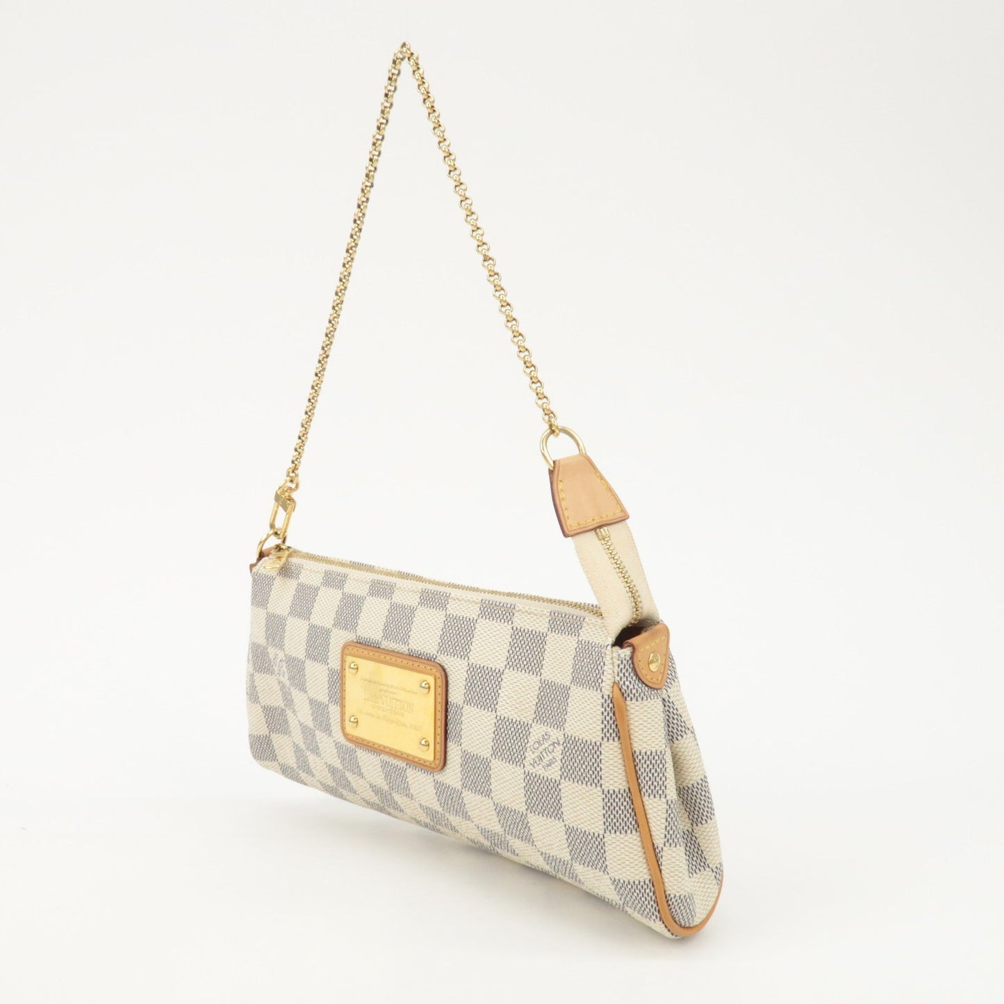Louis Vuitton Damier Azur Eva 2Way Bag Pouch Shoulder Bag N55214  d