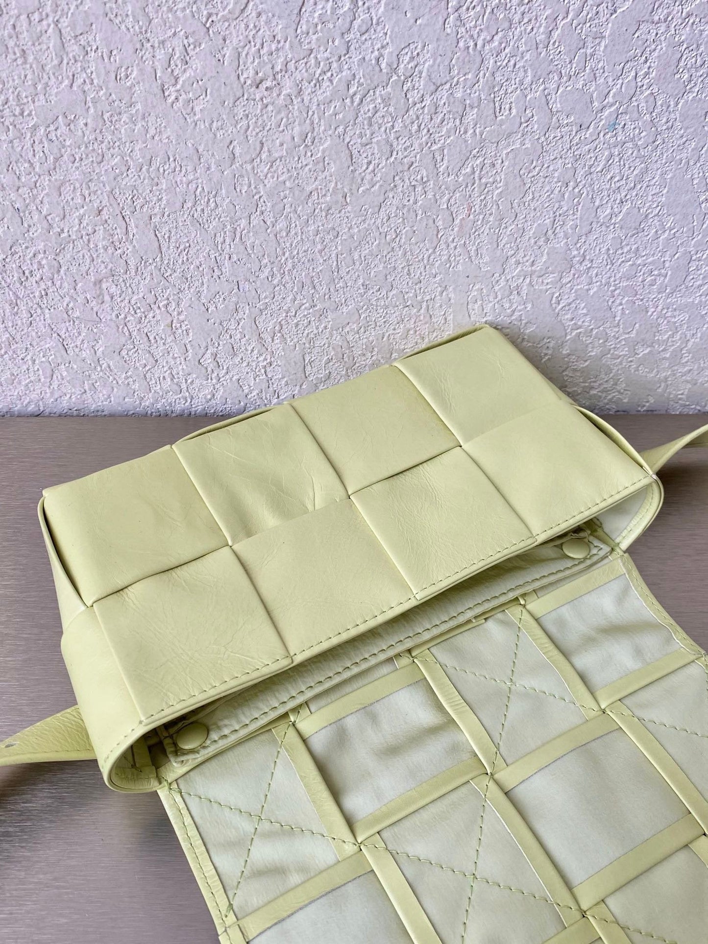 Top Quality Cassette Belt Bag Lemon, For Women, Bags 7.1in/18cm 651053VCQ729413
