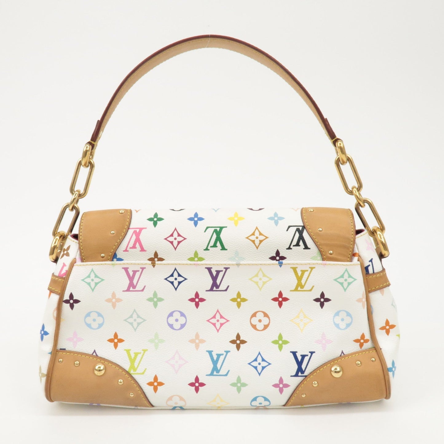 Louis Vuitton Monogram Beverly MM Shoulder Bag Blanc M40203  d
