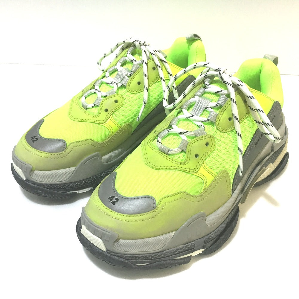 BALENCIAGA sneakers canvas multicolor dad shoes Triple S Trainer 2018ss Triple S shoes  d processing mens 42