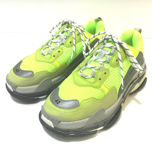 BALENCIAGA sneakers canvas multicolor dad shoes Triple S Trainer 2018ss Triple S shoes  d processing mens 42