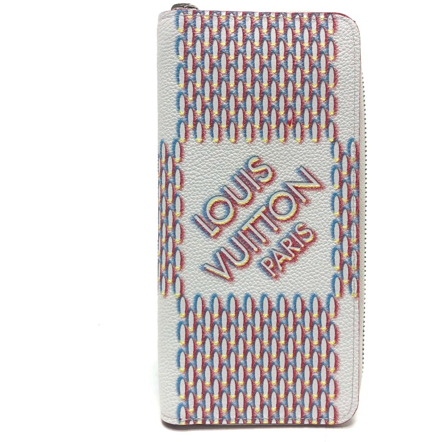 Louis Vuitton  Leather Long Wallet (Bi-Fold)