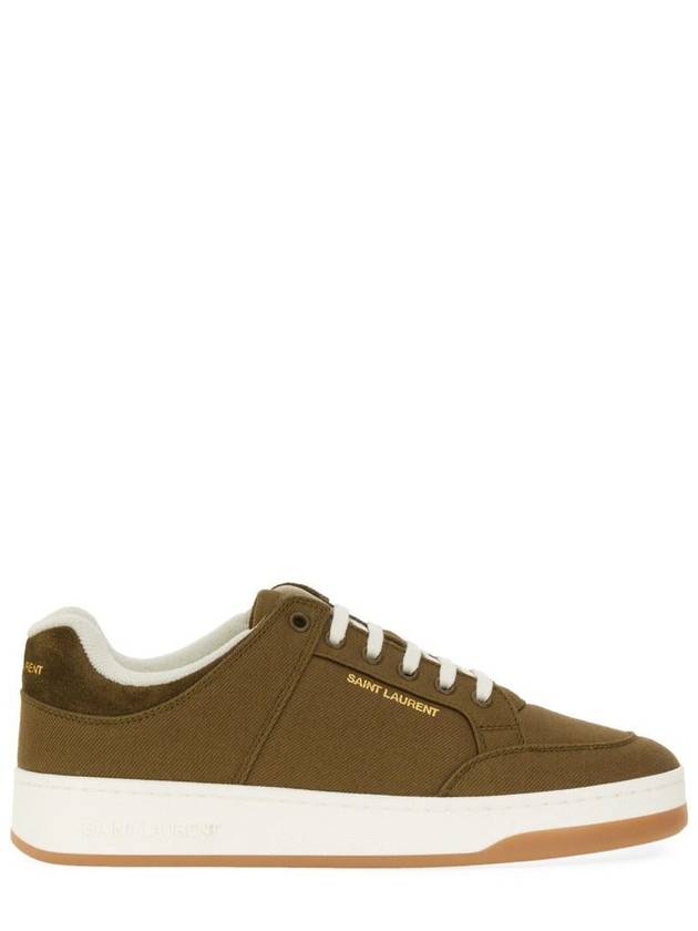 Luxury Saint Laurent Trending 2025 SL 61 Low Top Gabardine Sneakers 776269AANAA