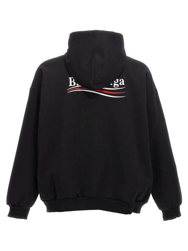 Luxury Balenciaga Trending 2025 Political Campaign Hoodie Black
