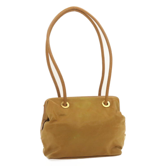 Luxury CELINE Shoulder Bag Nylon Brown  18746