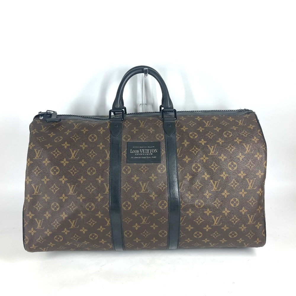 LOUIS VUITTON Boston Duffel bag M41411 Monogram canvas Brown Monogram watercolor Keepall �Ebandouliere55 unisex(Unisex)
