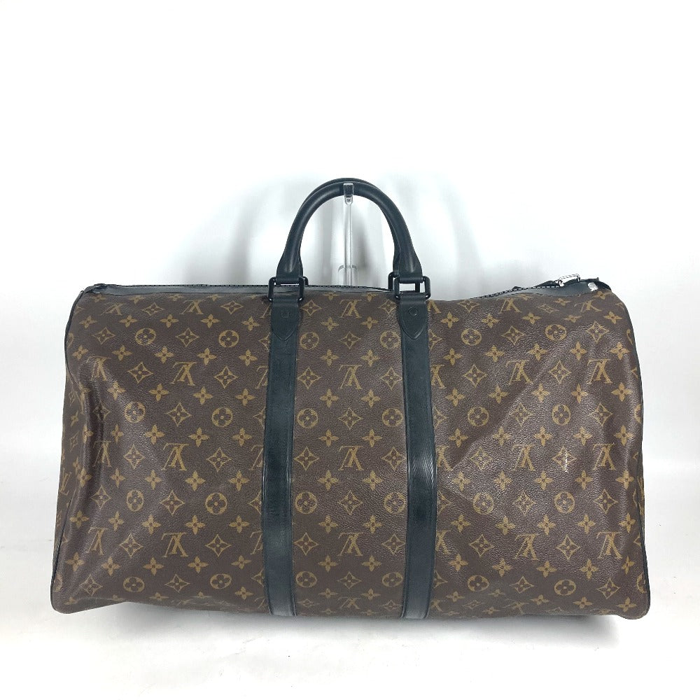 LOUIS VUITTON Boston Duffel bag M41411 Monogram canvas Brown Monogram watercolor Keepall �Ebandouliere55 unisex(Unisex)