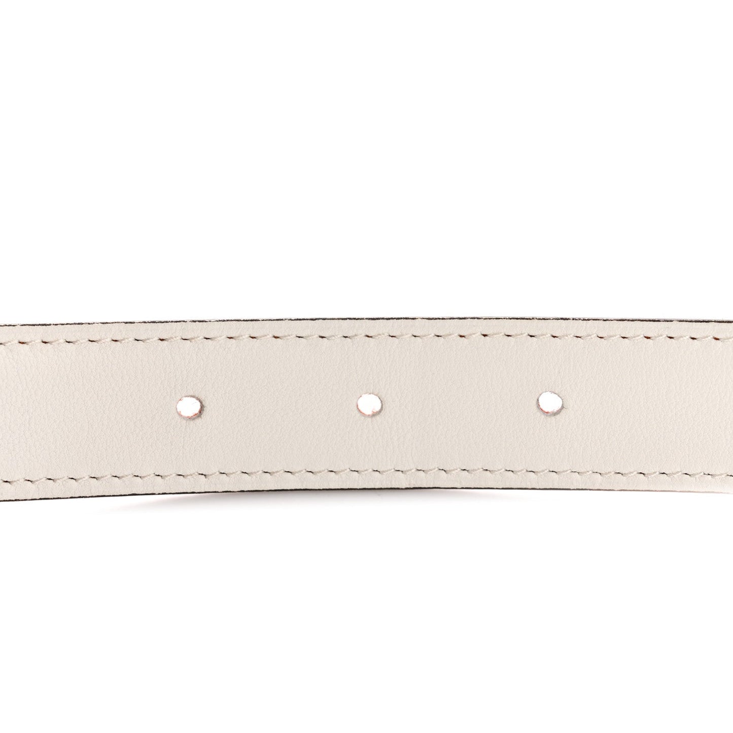 Hermes Swift Epsom 24mm Mini Constance H Belt 85 34 White Orange