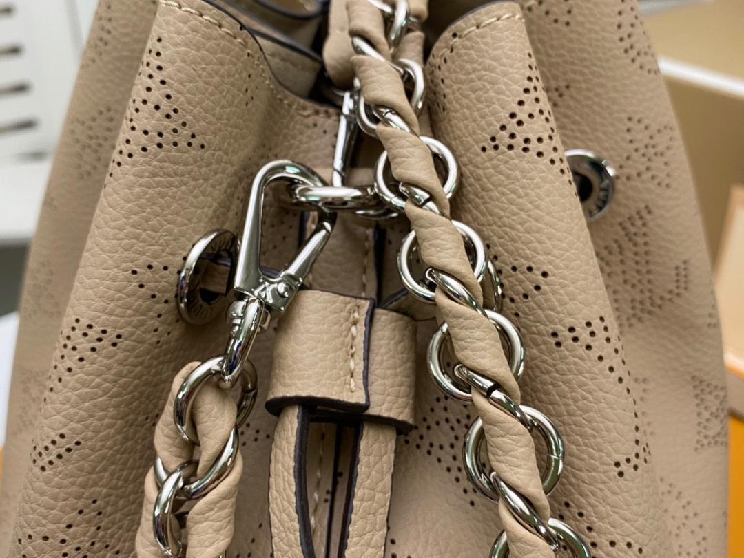 Top Quality Bella Bucket Bag Mahina Galet Grey For Women, Womens Handbags, Shoulder And Crossbody Bags 7.5in/22cm Top Quality M57201