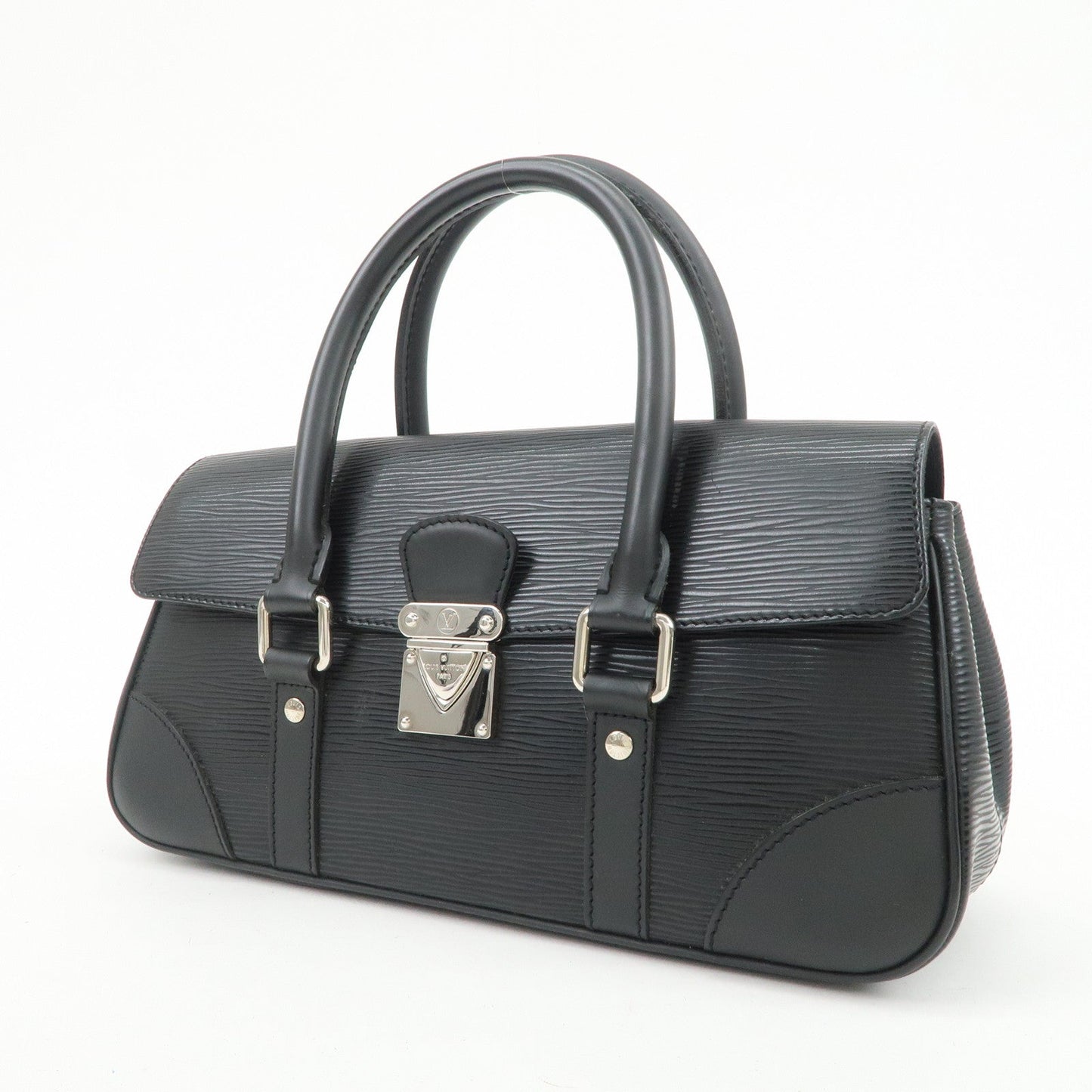 Louis Vuitton Epi Segur PM Hand Bag Noir Black M58822