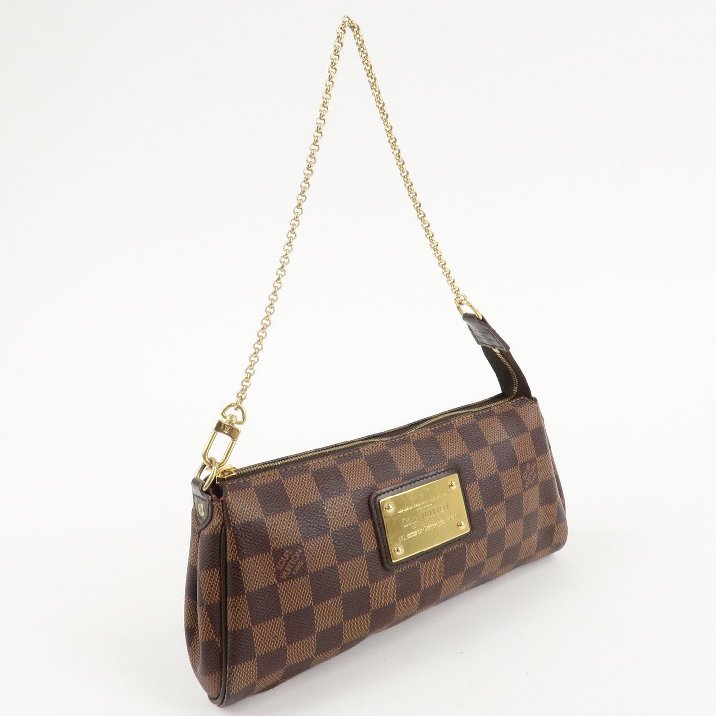 Louis Vuitton Damier Eva 2Way Hand Bag Shoulder Bag Damier Ebene N55213  d