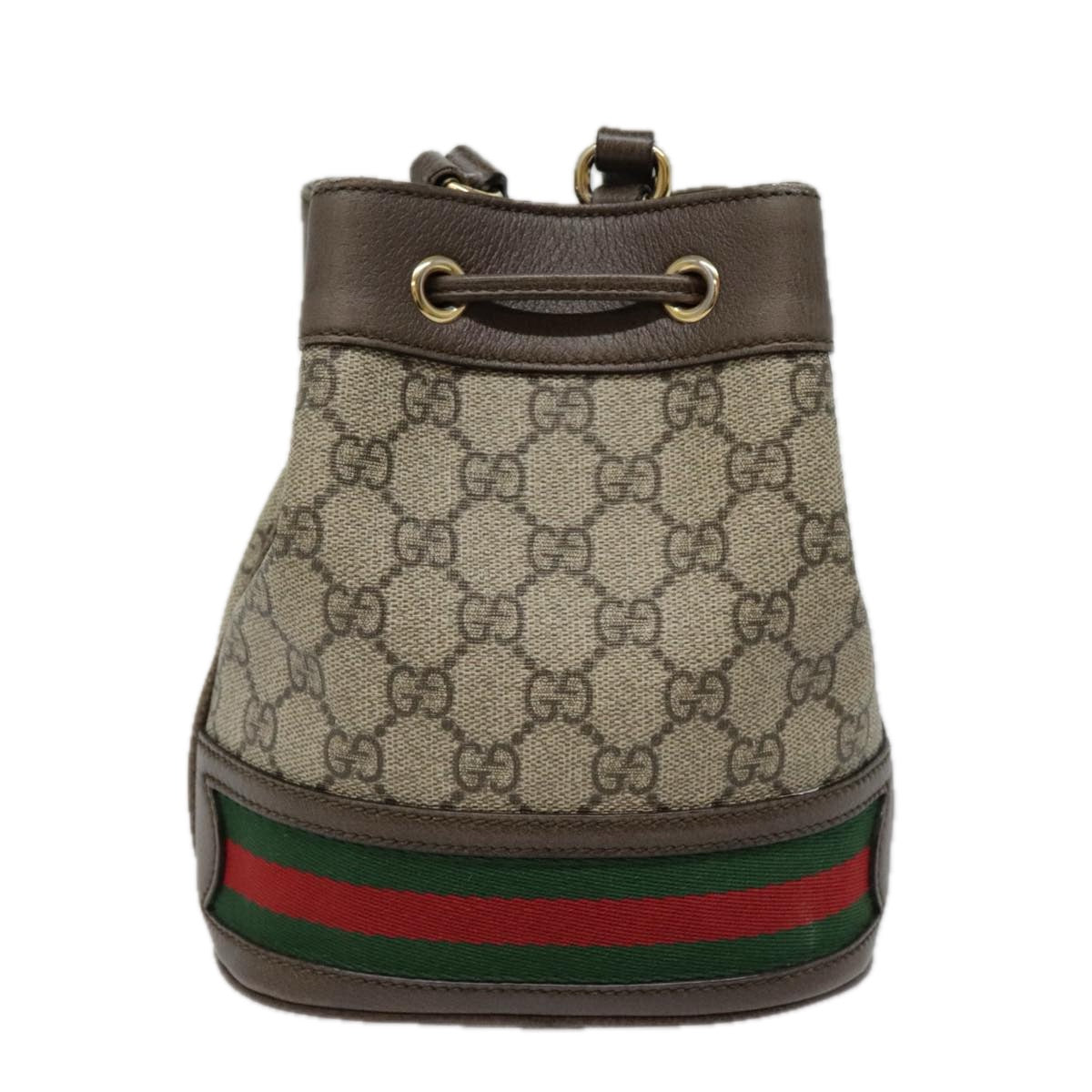 Gucci Beige Canvas Shoulder Bag