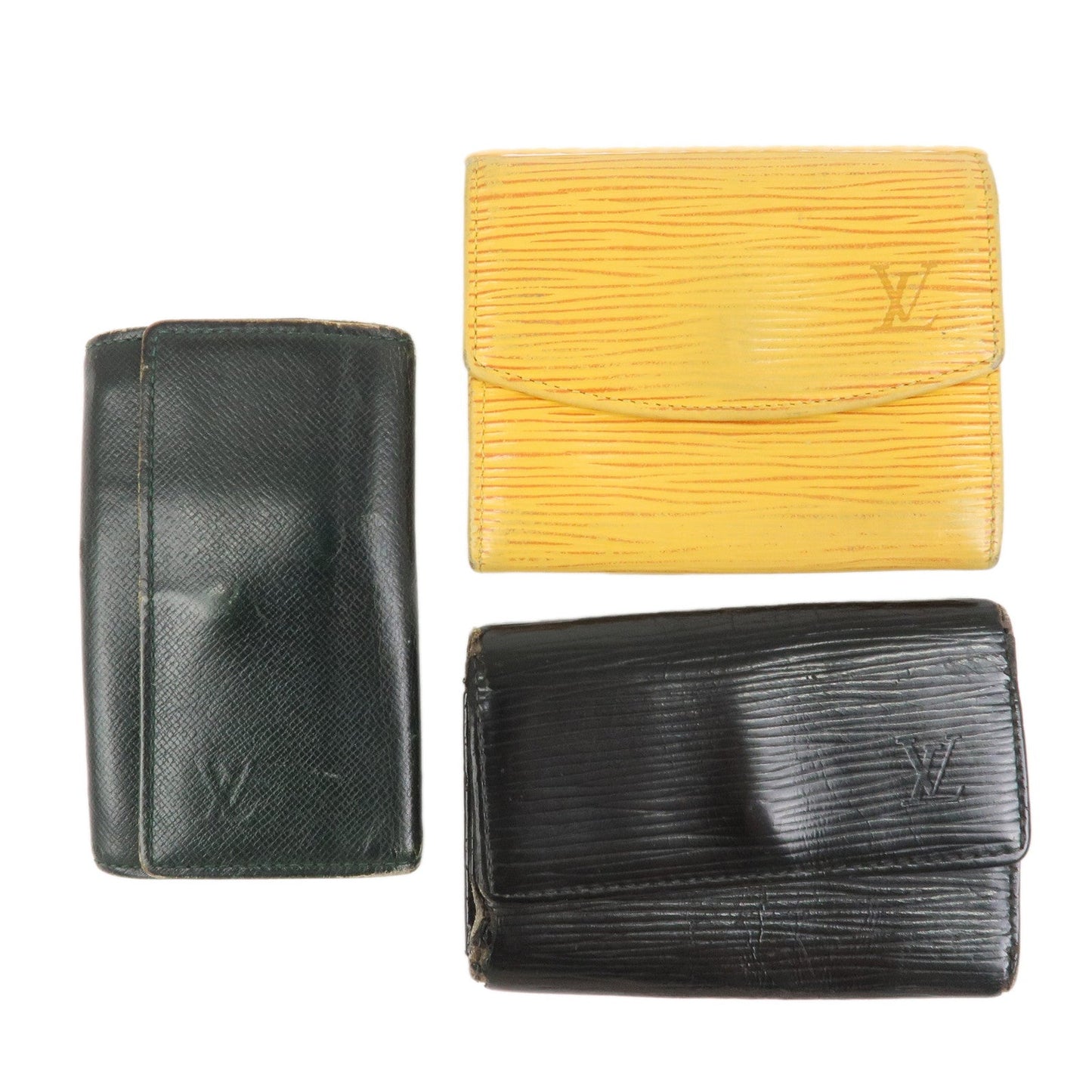 Louis Vuitton Monogram Set of 3 Key Case Coin Case M30534/M63812/M63419