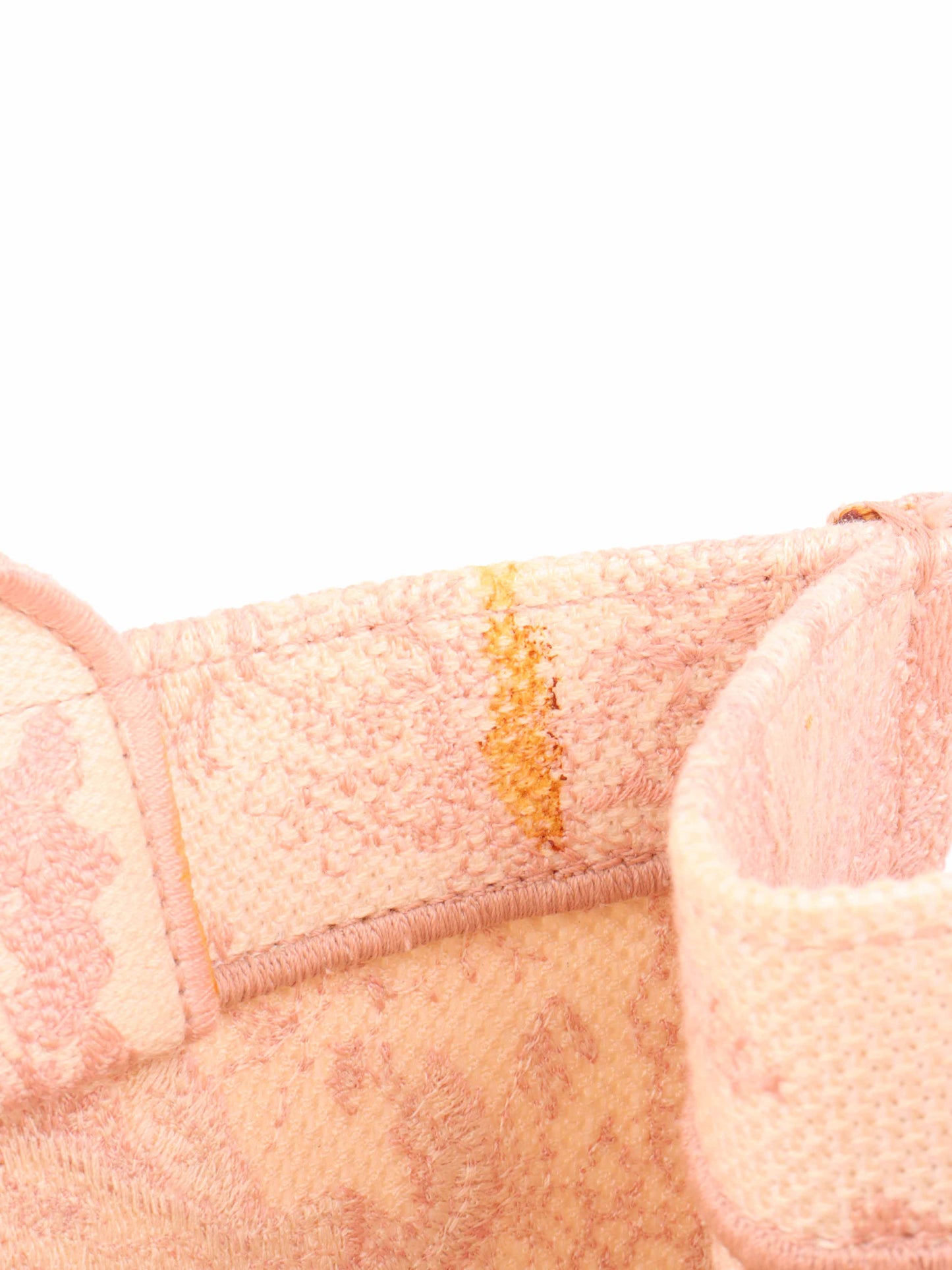 Dior Pink & Cream Medium Book Tote.