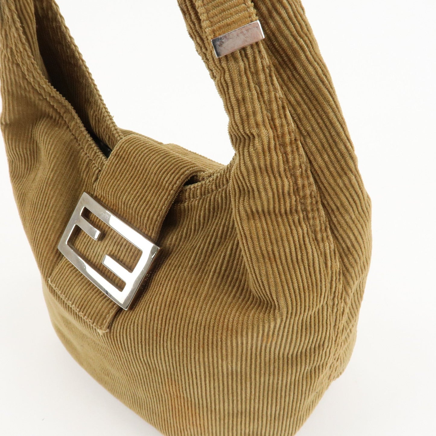 FENDI Corduroy Shoulder Bag 20686  d