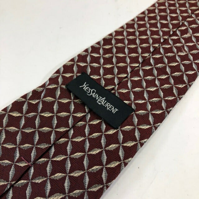 Yves Saint Laurent Silk Tie