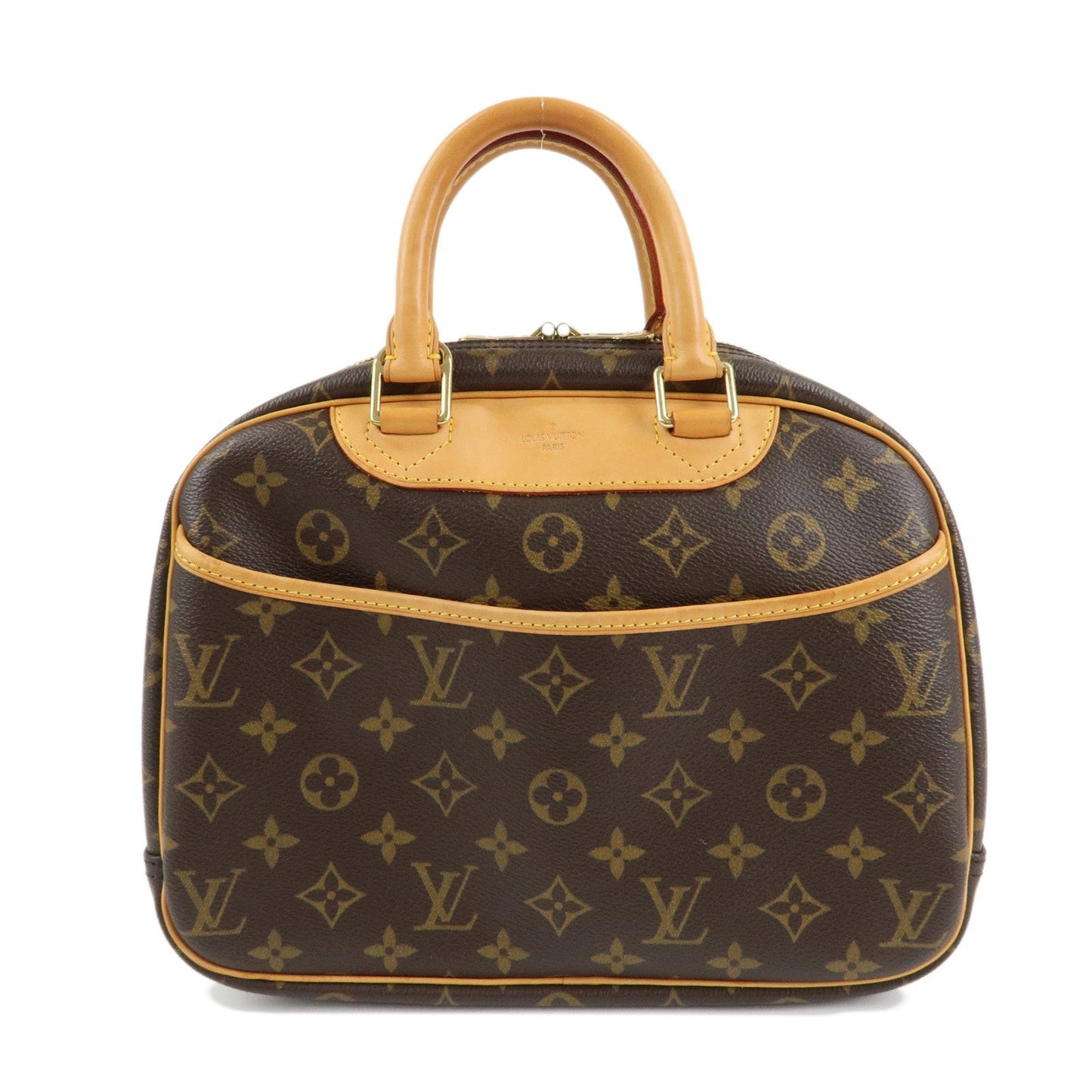 Louis Vuitton Monogram Trueville Hand Bag Brown M42228  d