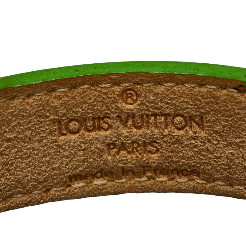 Louis Vuitton Monogram -Rack Bracelet M91931 Green Orange G Leather  Louis Vuitton