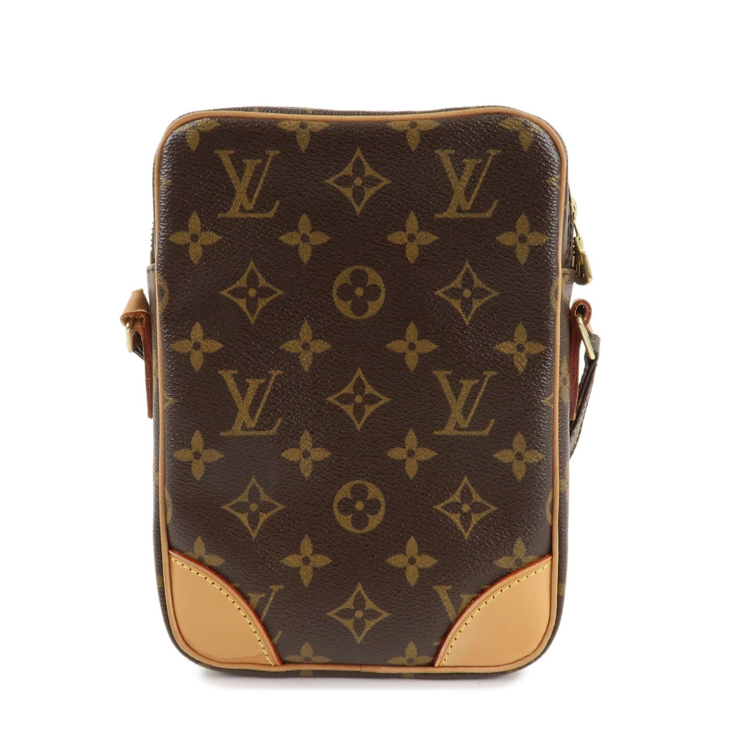 Louis Vuitton Monogram Danube Shoulder Bag Brown M45266  d