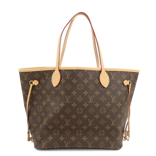 Louis Vuitton Monogram Neverfull MM Tote Bag Brown M40996
