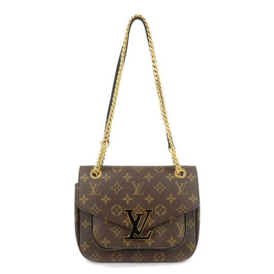 Louis Vuitton Monogram Passy Crossbody Chain Shoulder Bag M45592