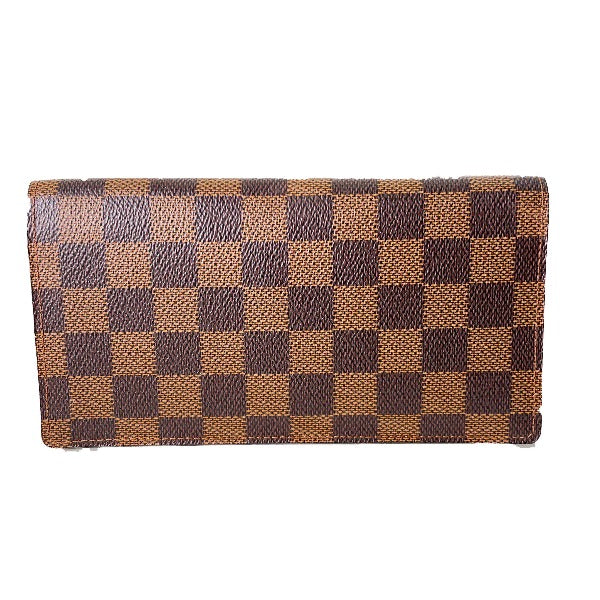 LOUIS VUITTON Bill Compartment N62228 Damier canvas Brown Portefeuille Ron Damier mens  d