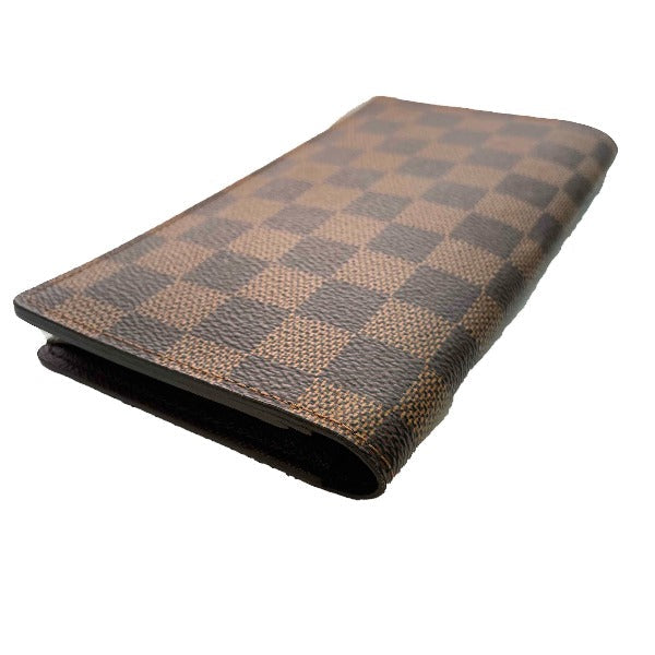 LOUIS VUITTON Bill Compartment N62228 Damier canvas Brown Portefeuille Ron Damier mens  d