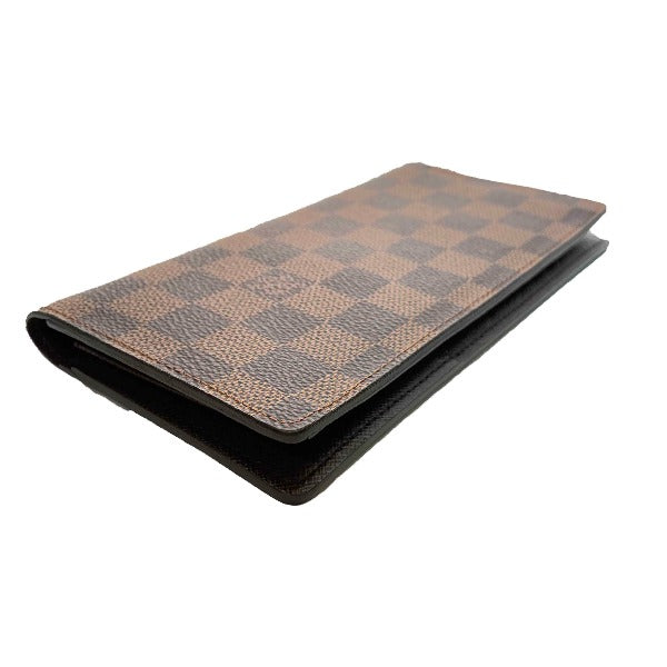 LOUIS VUITTON Bill Compartment N62228 Damier canvas Brown Portefeuille Ron Damier mens  d