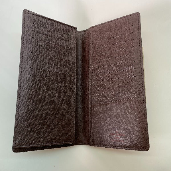 LOUIS VUITTON Bill Compartment N62228 Damier canvas Brown Portefeuille Ron Damier mens  d
