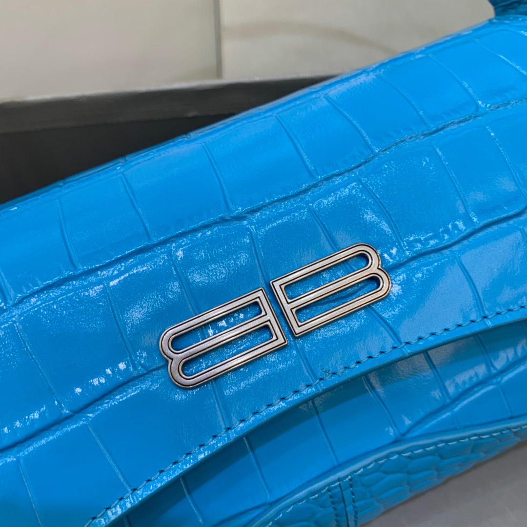 Top Quality XX Small Flap Bag Box Blue, For Women,  Bags 10.6in/27cm 6956452108Y4624
