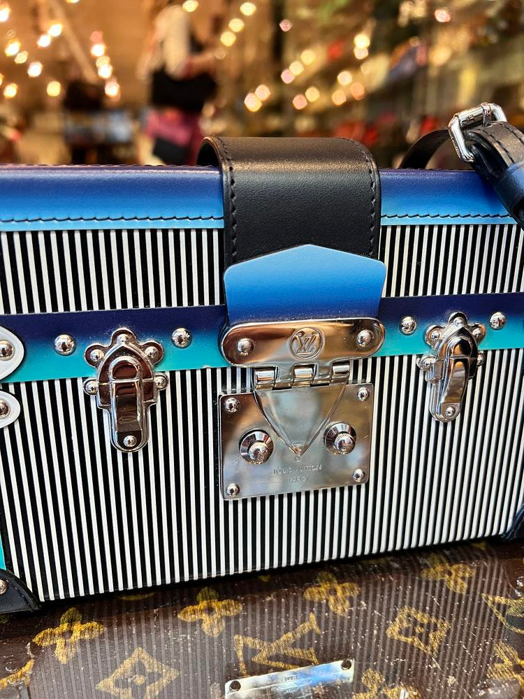 Louis Vuitton Petite Malle Limited Edition Essential Trunk Bag