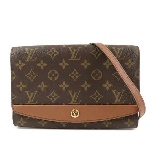 Louis Vuitton Monogram Bordeaux 24 Shoulder Bag Hand Bag M51798  d