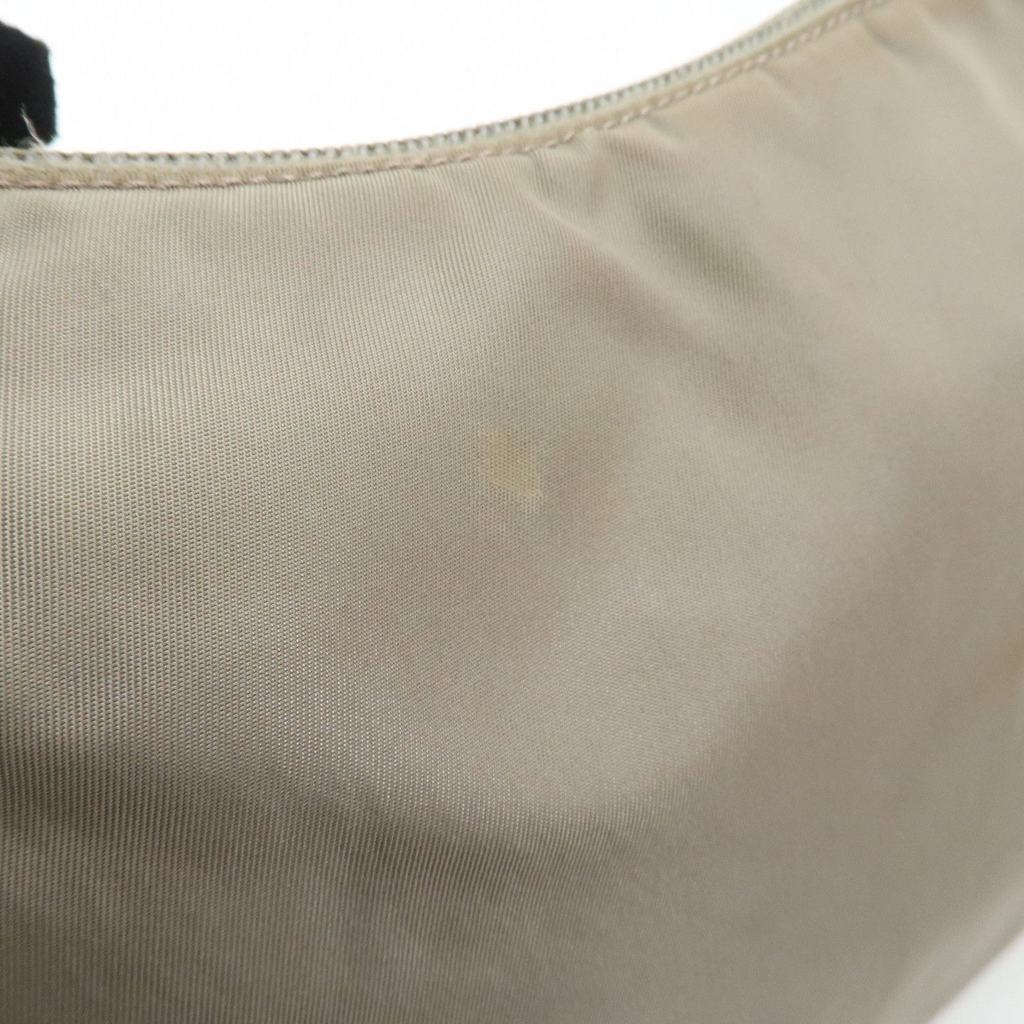 PRADA Nylon Shoulder Bag Gray  d
