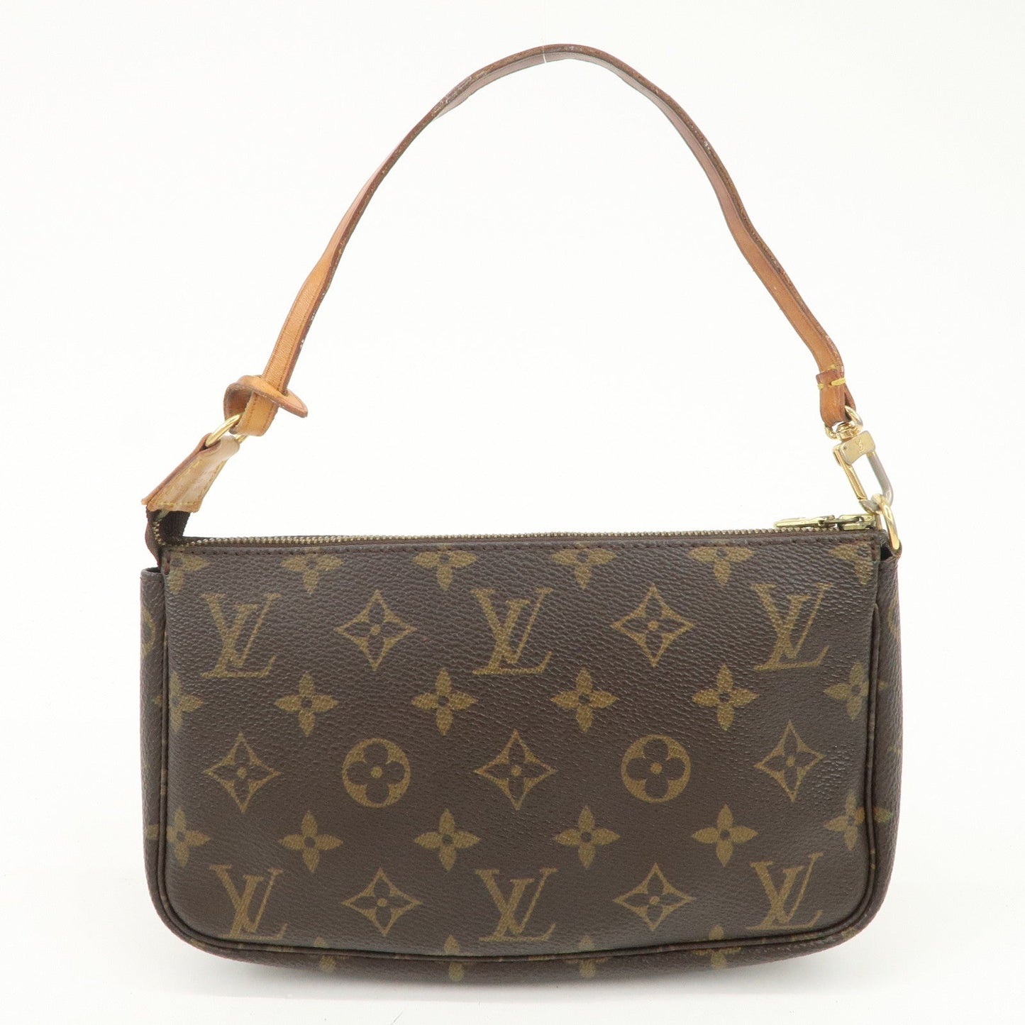 Louis Vuitton Monogram Pochette Accessoires Hand Bag Brown M51980  d