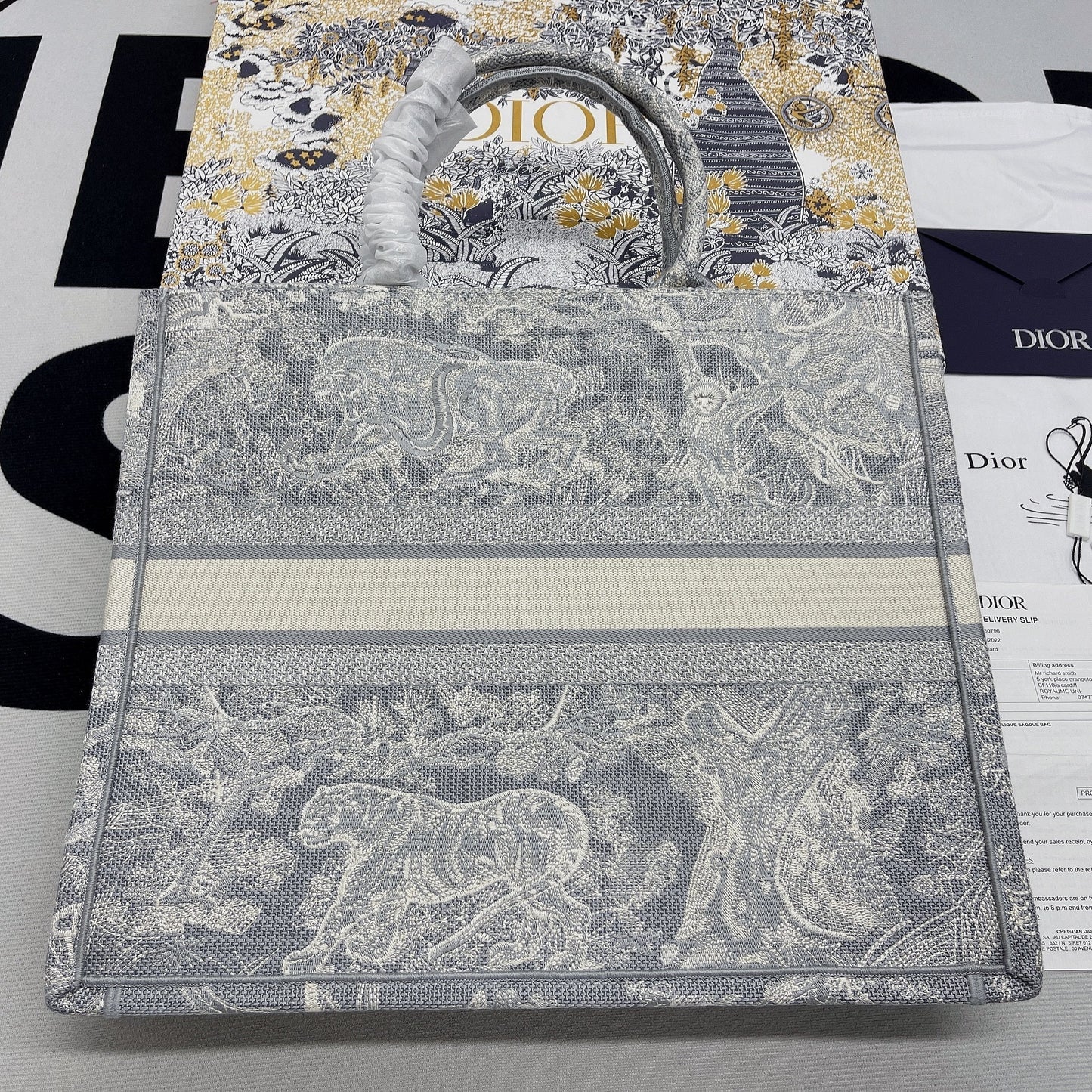 Top Quality Large Book Tote White Multicolor, For Women, Womens Handbags 16.5in/42cm CD