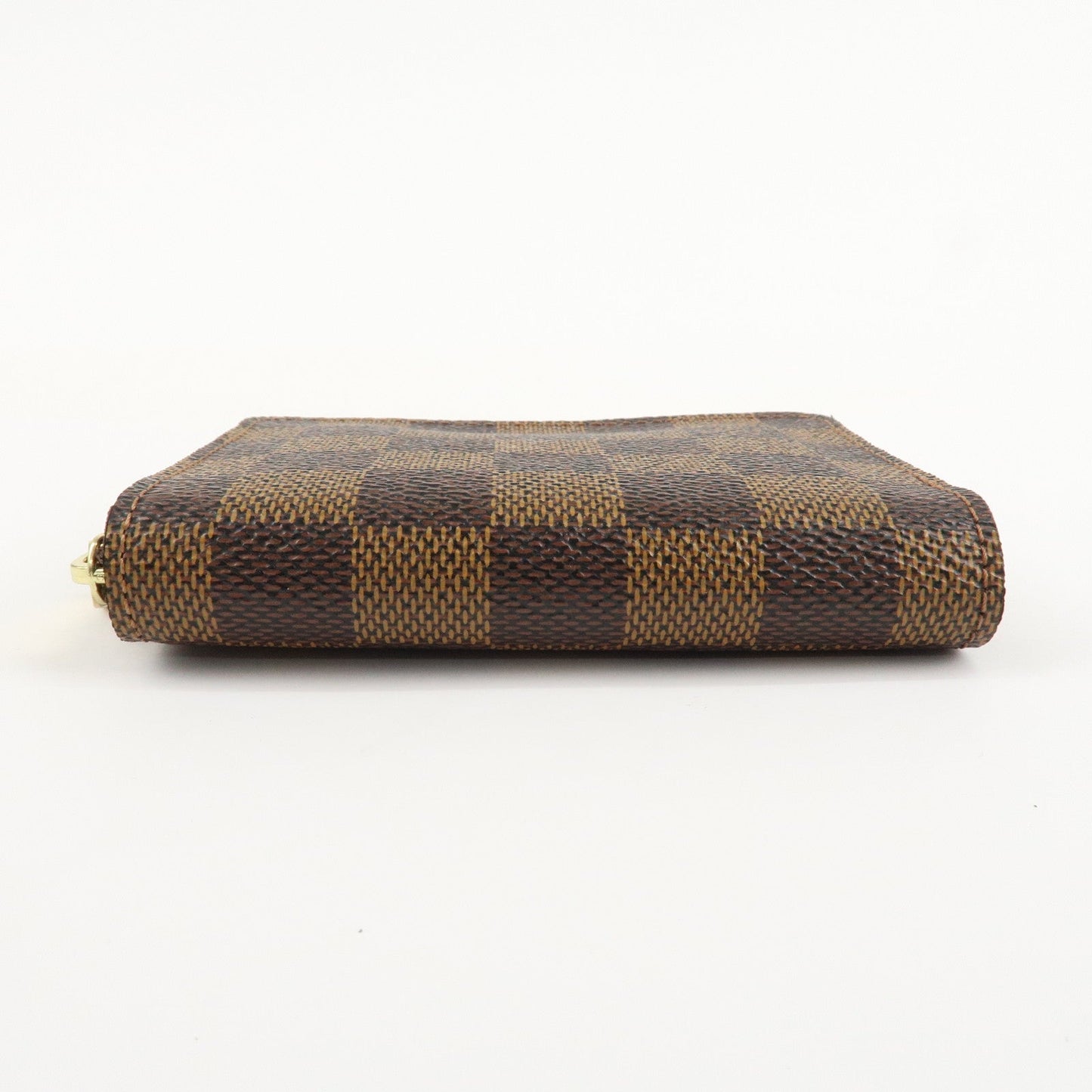 Louis Vuitton Damier Zippy Coin Purse Coin Case Brown N63070  d