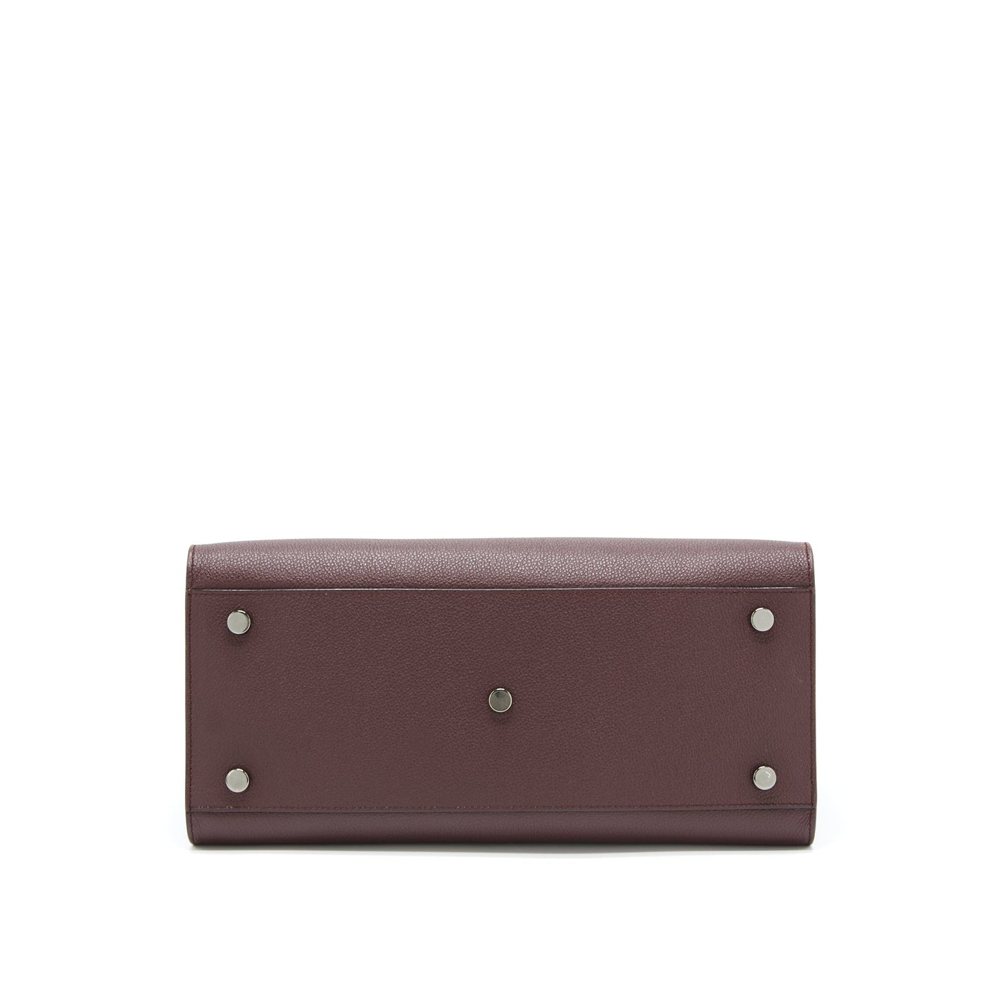Saint Laurent/ Sac De Jour Calfskin Burgundy Black Hardware
