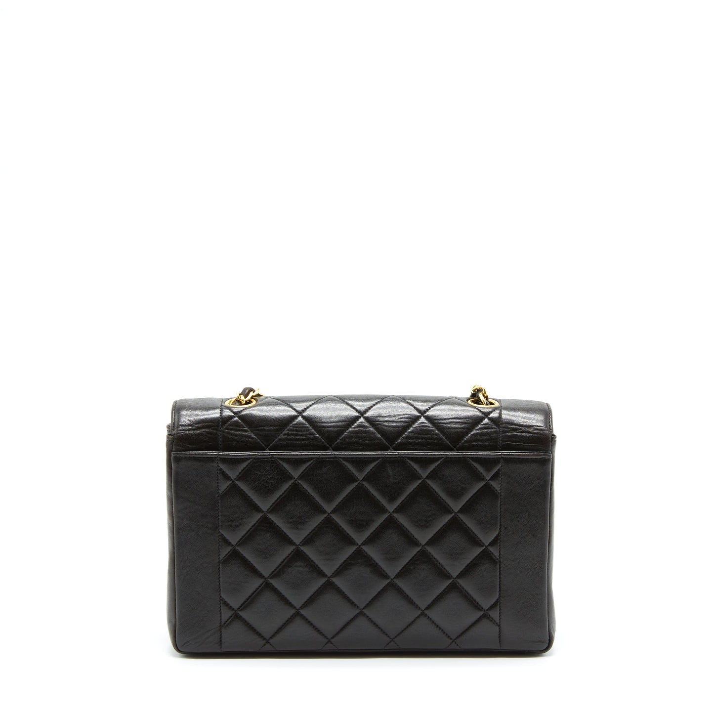 Chanel   Medium Diana Flap Bag Lambskin Black GHW