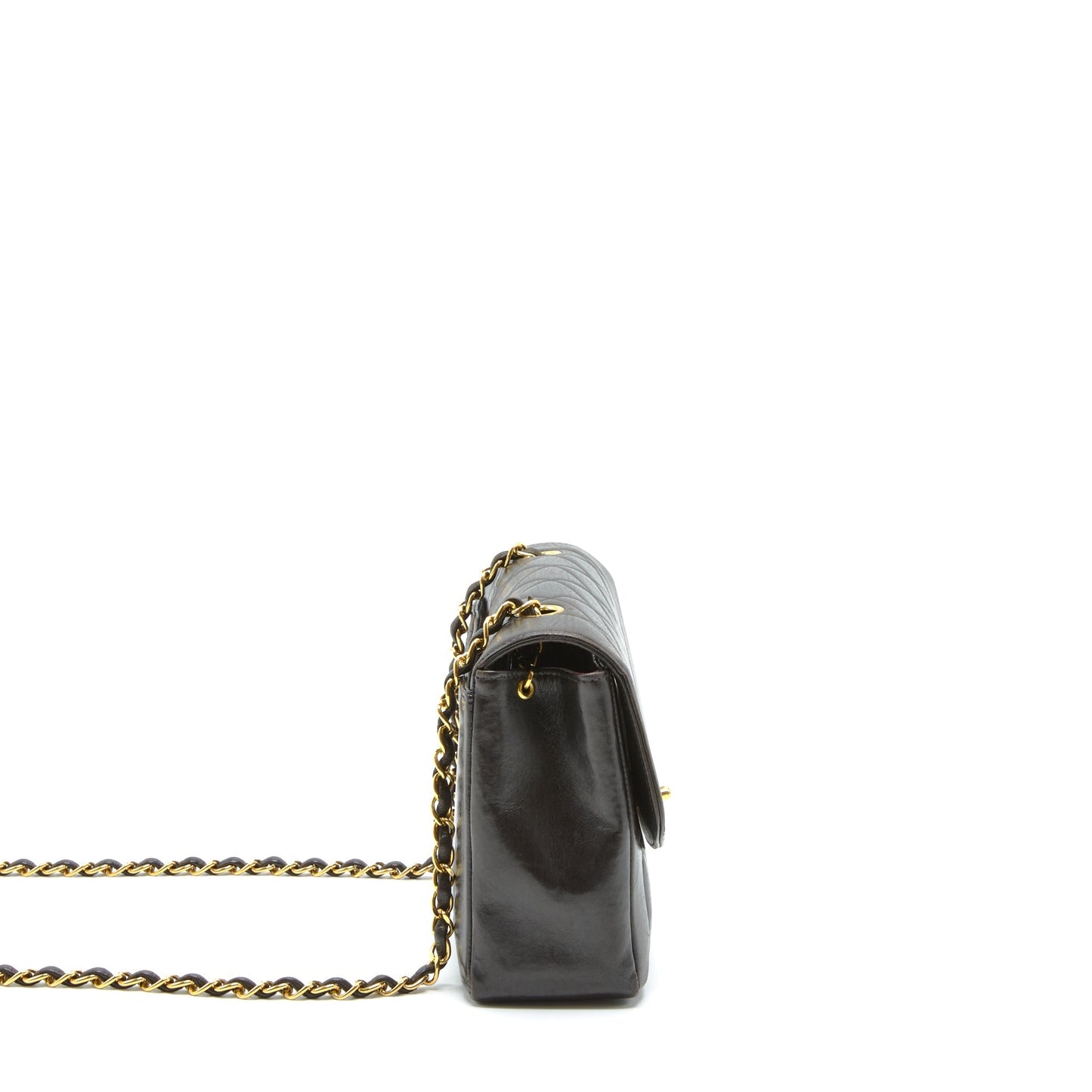 Chanel   Medium Diana Flap Bag Lambskin Black GHW