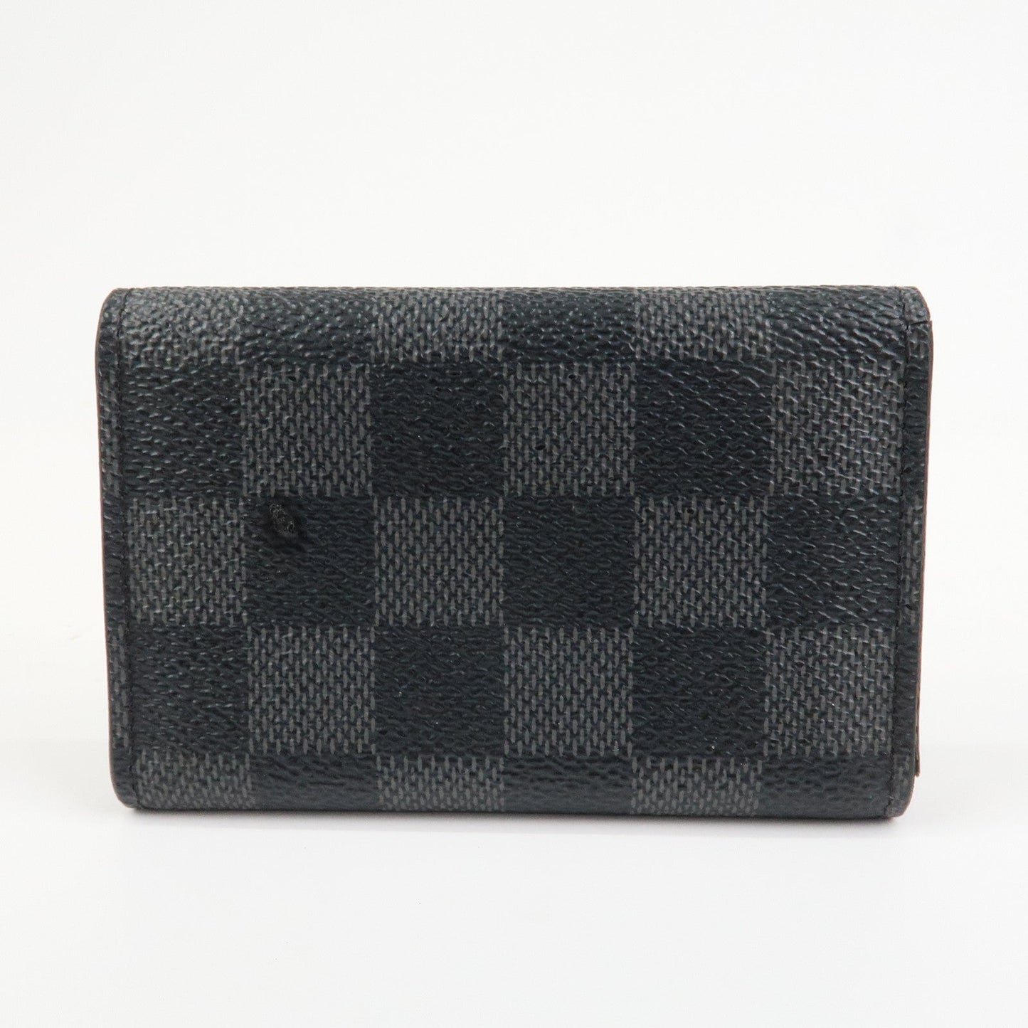 Louis Vuitton Damier Graphite Multicle 6 Key Case Gray Black N62662