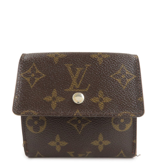 Louis Vuitton Monogram Porte Monnaie Billet Carte Credit M61652  d