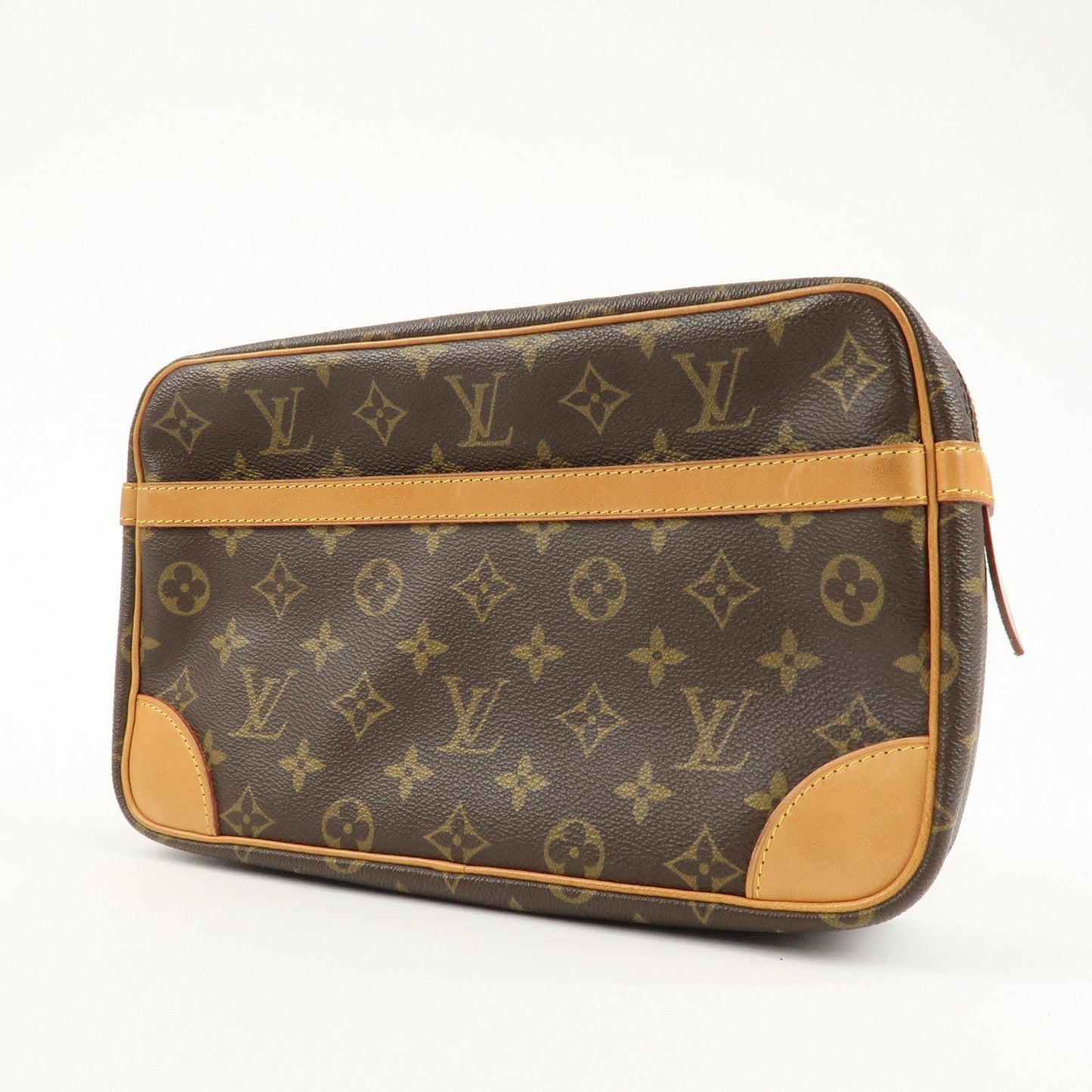 Louis Vuitton Monogram Compiegne 28 Pouch Clutch Bag M51845  d