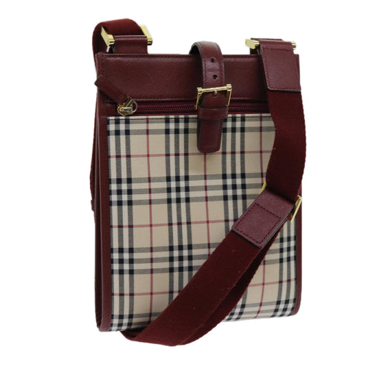 BURBERRY   Check Shoulder Bag