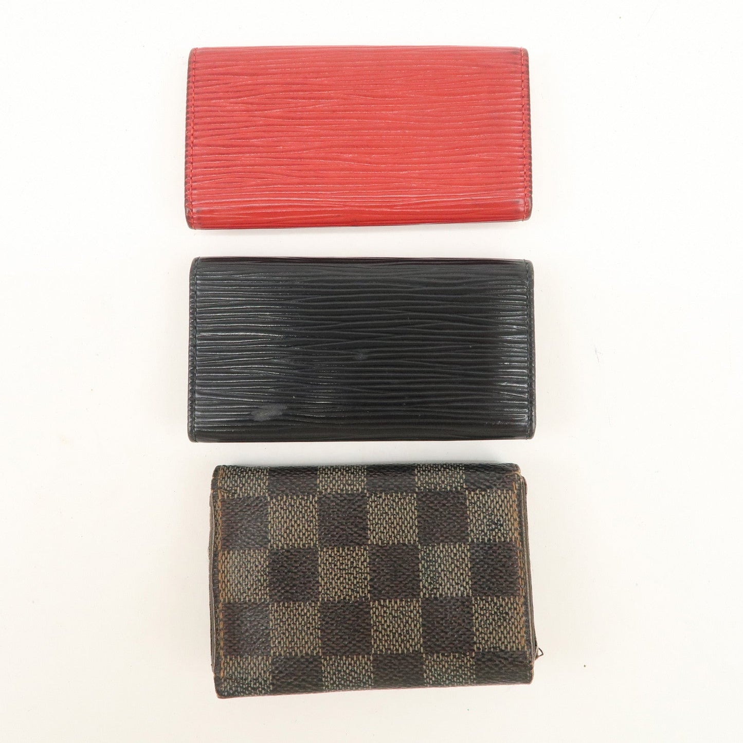 Louis Vuitton Epi Damier Set of 3 Key Case M63827 M63822 N62630  d