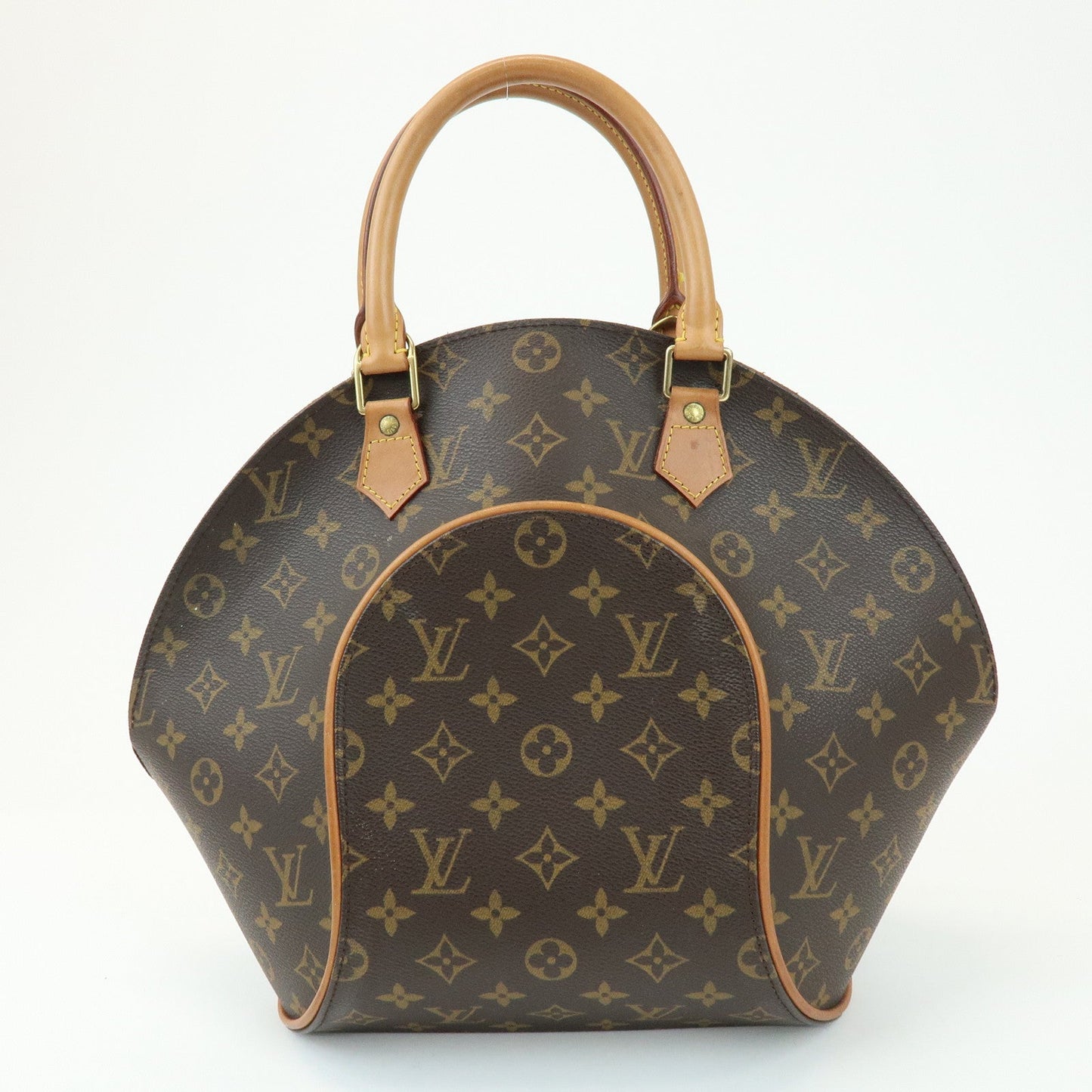 Louis Vuitton Monogram Ellipse MM Hand Bag Brown M51126