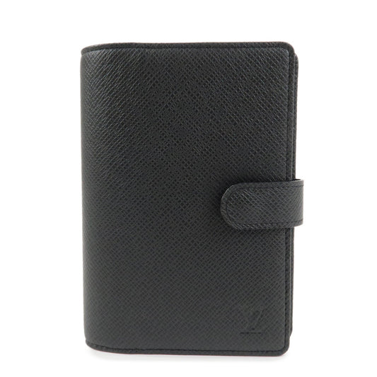 Louis Vuitton Taiga Leather Agenda PM Planner Cover Ardoise R20426