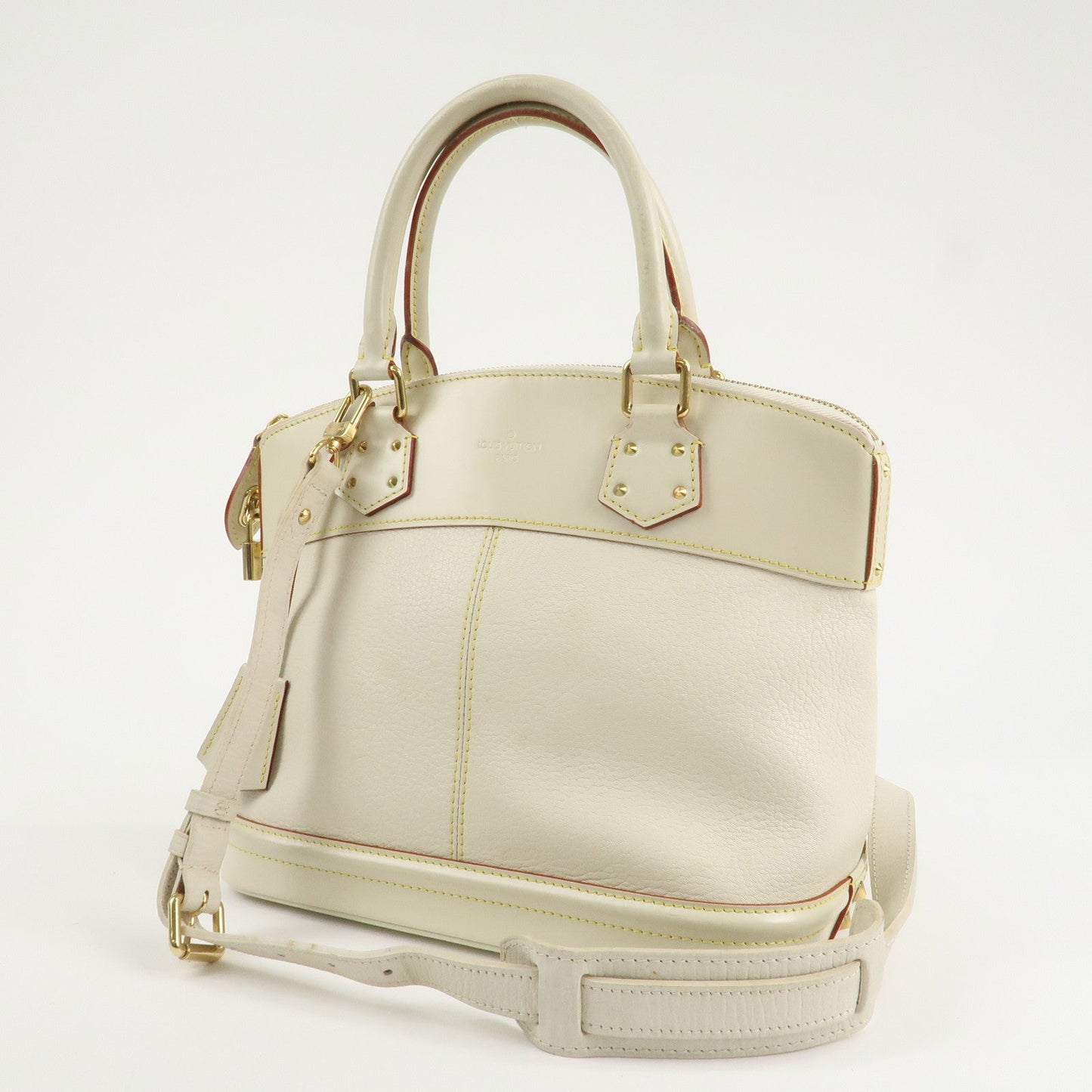 Louis Vuitton Suhari Lockit PM 2Way Hand Shoulder Bag Blanc M91887  d