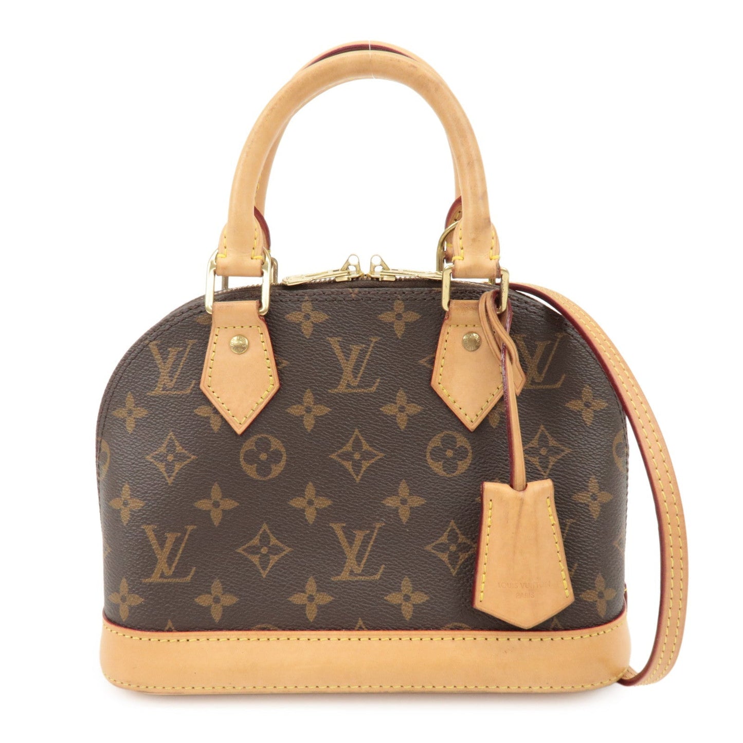 Louis Vuitton Monogram Alma BB 2Way Bag Hand Bag M53152  d
